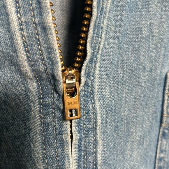 VINTAGE GORUSCH LTD Full Zip Denim Jacket Made in USA - Picture 3 of 6